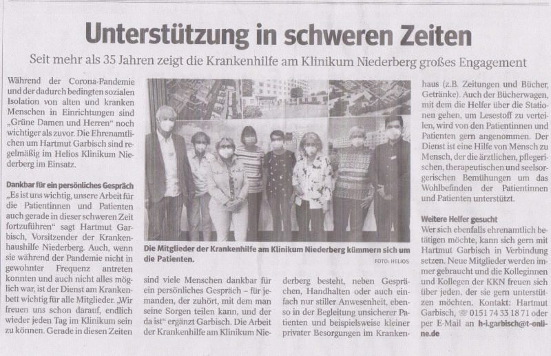 Zeitungsbericht